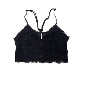 Aerie X-small Black Lace Bralette